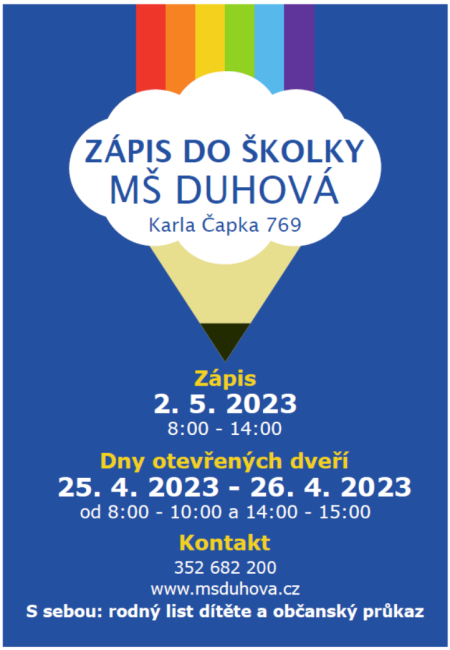Zápis 2023
